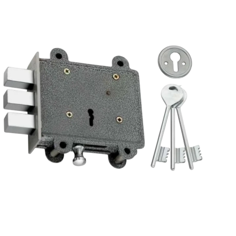 Anjna Door Lock Super 2 IN 1 Bullet Textured Finish