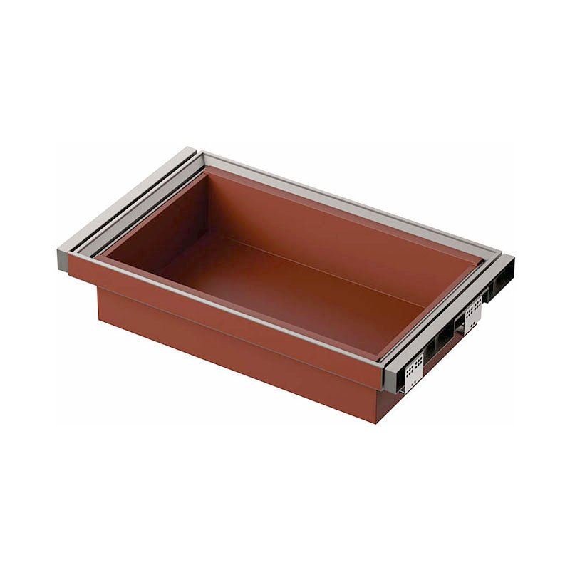 CP Century Leather Storage Pull Out Box