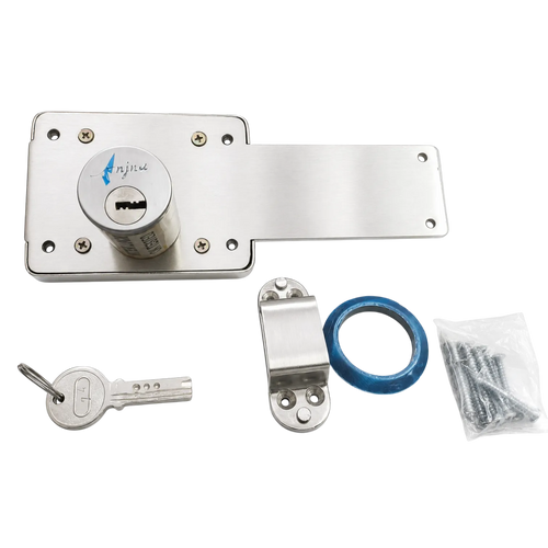 Anjna Door Lock Inter Lock 3 Action SS Finish