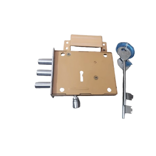 Anjna Door Lock Silk 2 IN 1 Bullet 4" PC Finish