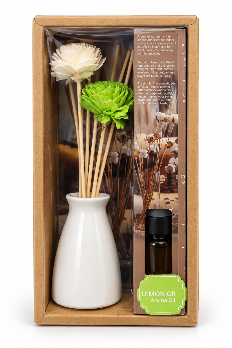 Lemon Grass Aroma Diffuser Gift Set