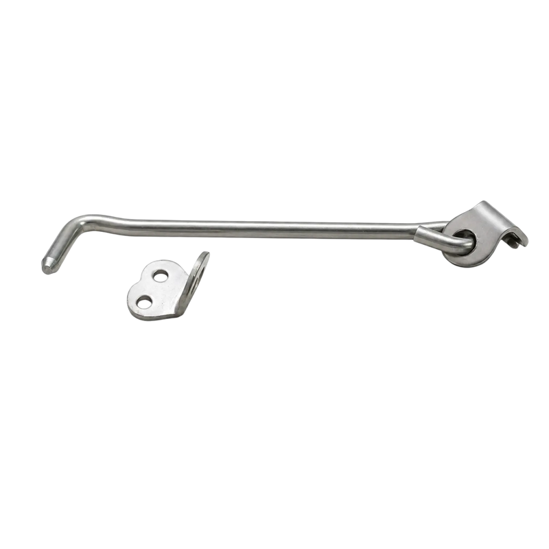 Anjna Steel Gate Hook Round Heavy 6" SS Finish (Pack of 36)