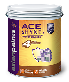 Asian Paints Ace Shyne Exterior Emulsion (High Sheen)