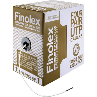 Finolex CAT6 CCA UTP LAN Cable (305m)