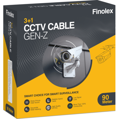 Finolex CCTV Cable Gen Z (3+1)